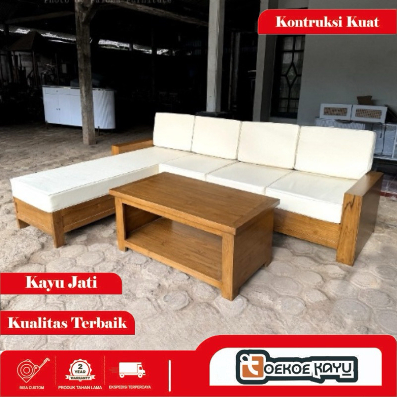 kursi tamu kayu jati kursi sofa kayu jati kursi tamu minimalis