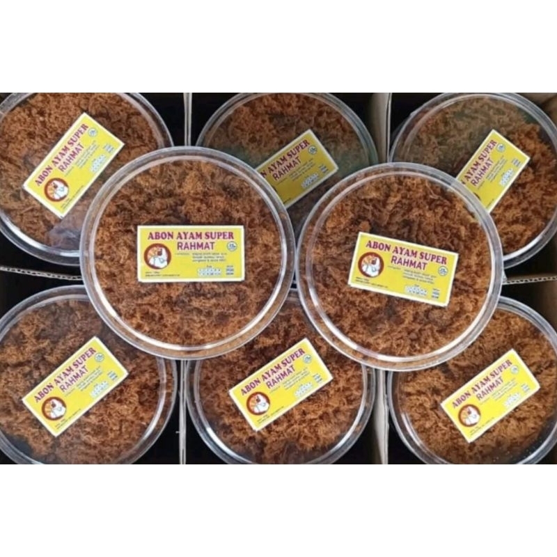 

Abon Ayam Kemasan Toples 200 Gram (Baca Deskripsi)