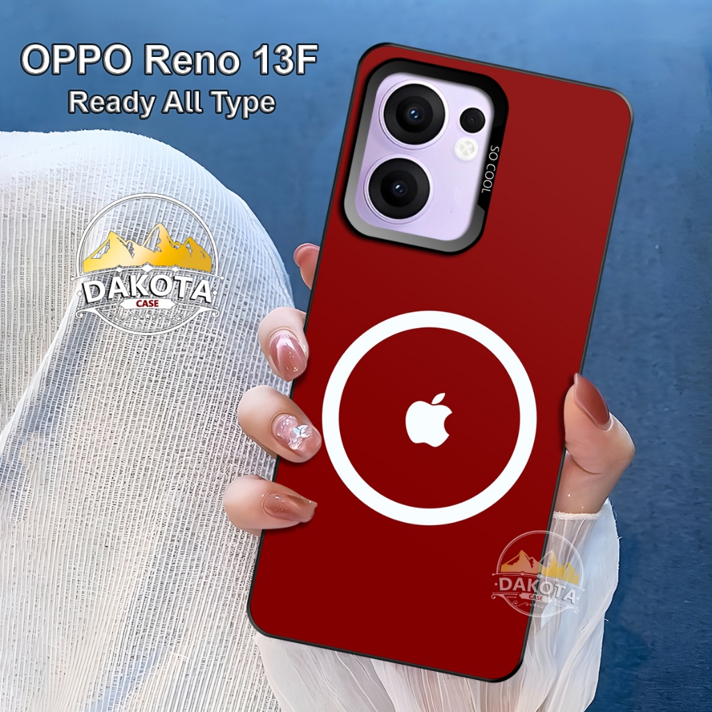 Dakota - Softcase SO COOL IDM Hologram Untuk Hp OPPO Reno 13F 4G terbaru 2025 - Cassing Full Cover F