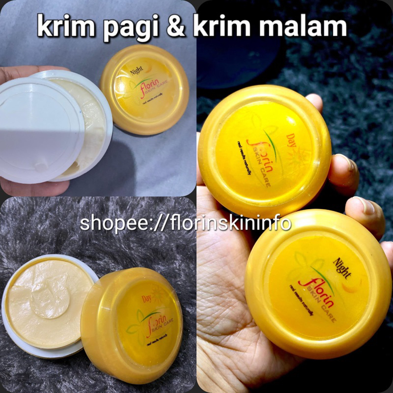 {READY} krim malam dan krim siang saja florin skincare ORIGINAL