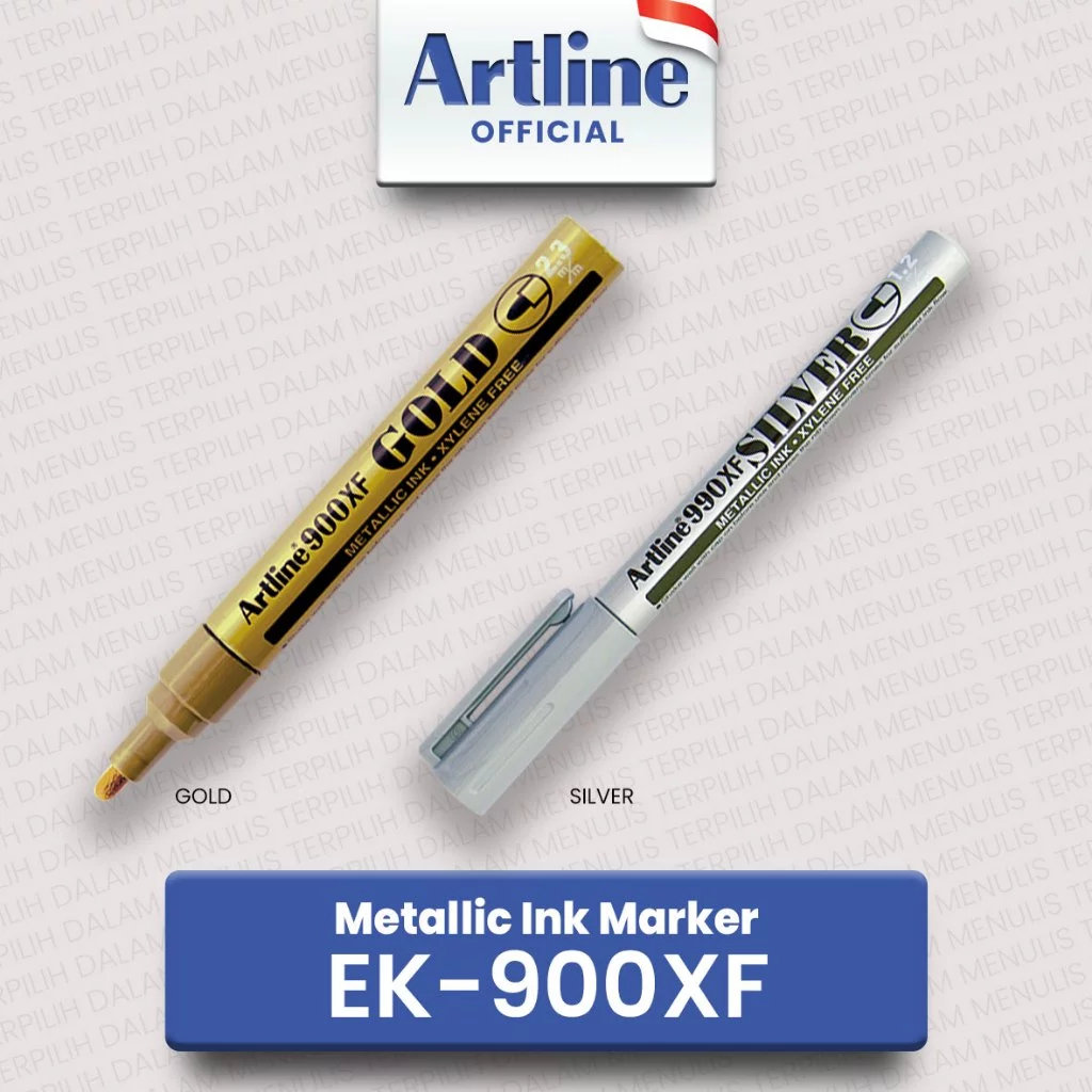 

ARTLINE Spidol Metallic Ink Marker EK-900XF / Spidol Permanent ARTLINE Paint Marker EK-900XF