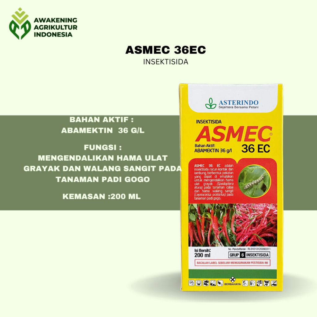 ASMEC 36EC INSEKTISIDA 200ML