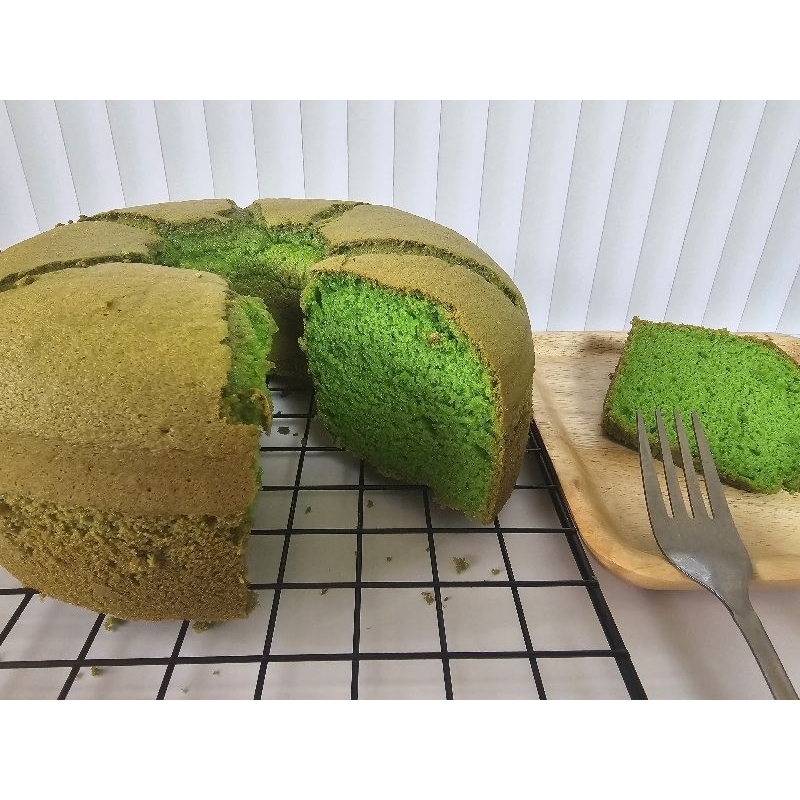 Chiffon Cake Pandan/Kue Chiffon Pandan