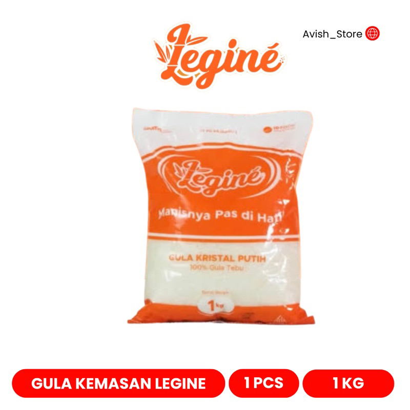 

Gula Kristal Putih Legine 1 Kg