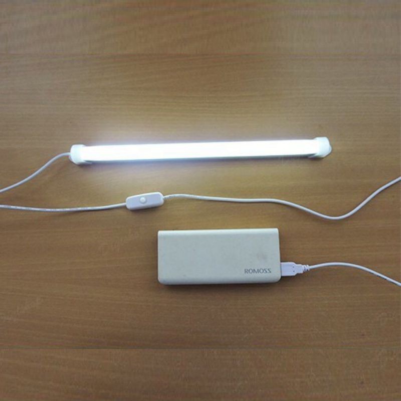 Kiseki Lampu Led Usb 35Usb 45Usb Lampu Neon Lampu Belajar Neon Led Strip Cahaya Putih Lampu Dinding