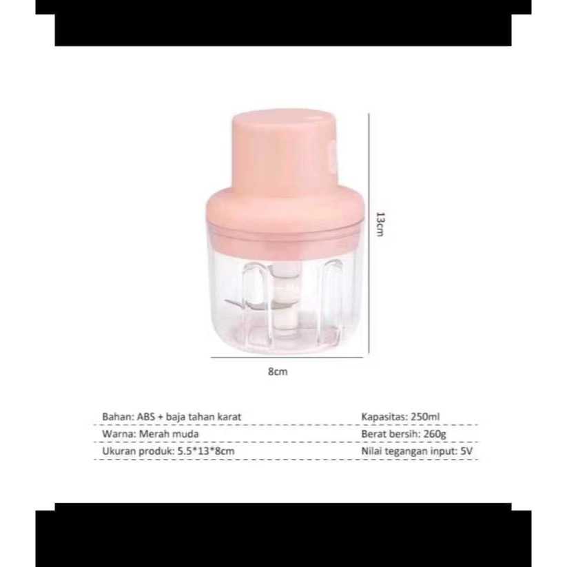 BLENDER MINI PORTABLE(TANPA KABEL)