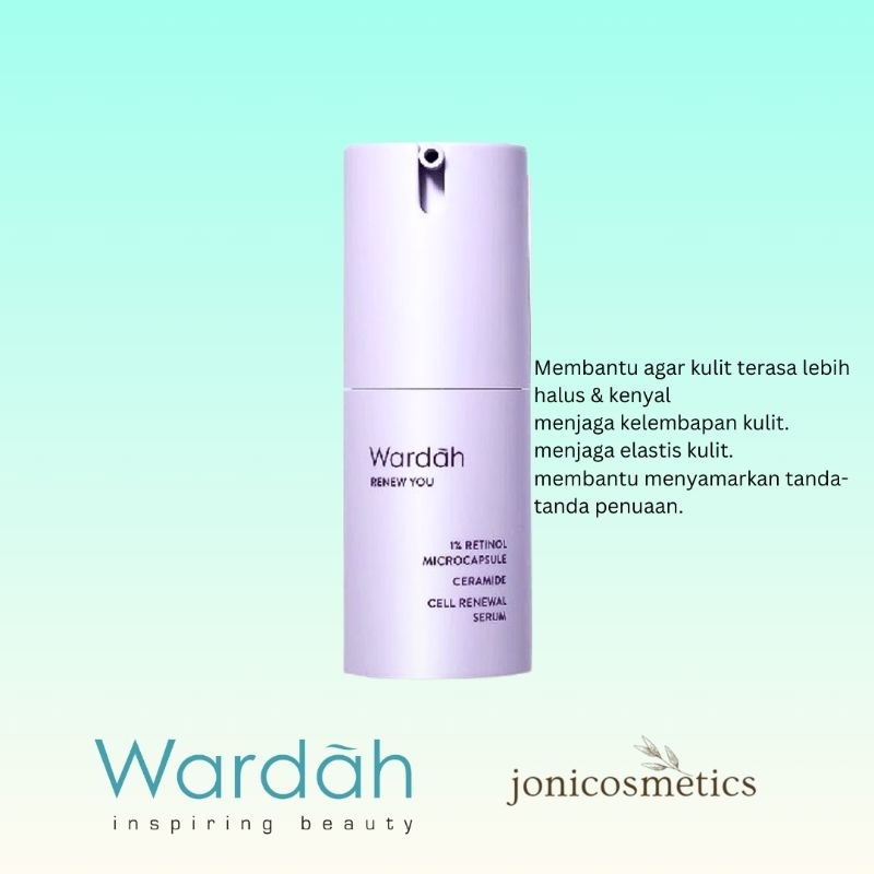WARDAH Renew You 1% Retinol Cell Renewal Serum