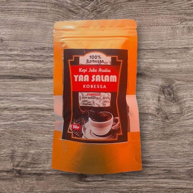 

Kopi Robusta Aceh 100% Dengan Jahe Rempah Arabia | Full Robusta Non Pengawet Isi 50gr