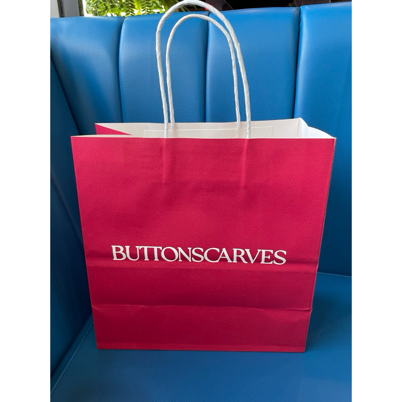 

paperbag button scarves