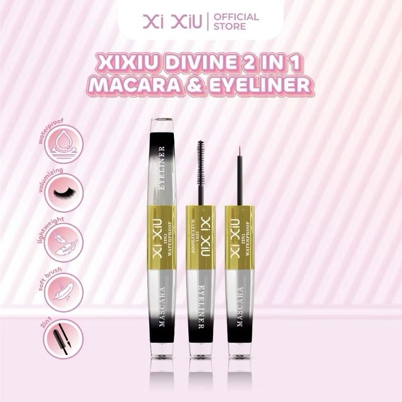 Maskara XI XIU 2in1 waterproof