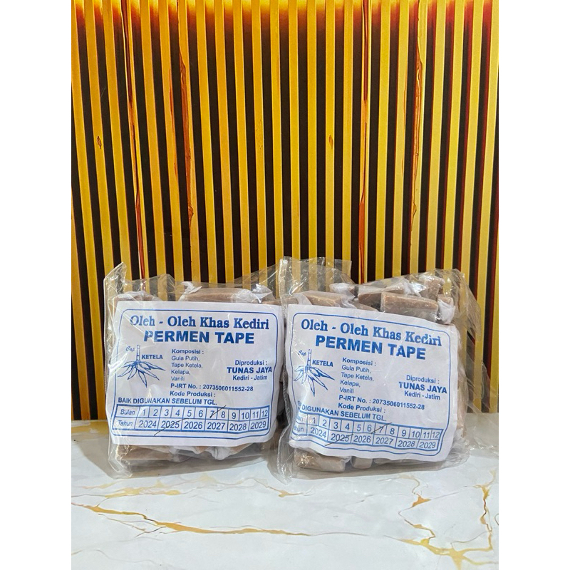 

PERMEN TAPE / PERMEN VIRAL / JAJAN LEBARAN / JAJAN LEBARAN / CAMILAN LEBARAN / CAMILAN HARI RAYA / JAJANAN HARI RAYA