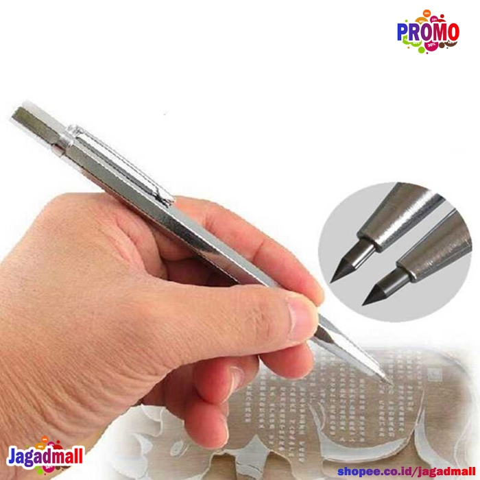 

Pena Ukir Kaca Keramik Metal Scriber Tungsten Carbide Tip Engraving Pen For Glass/Ceramic/Metal Hand Tools