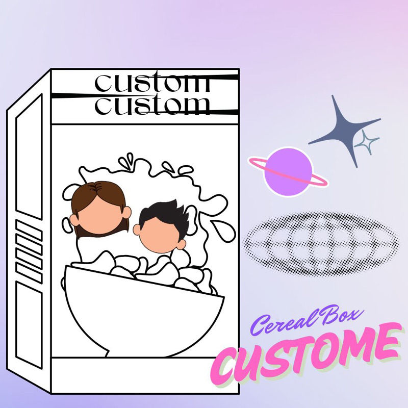 cereal box custom