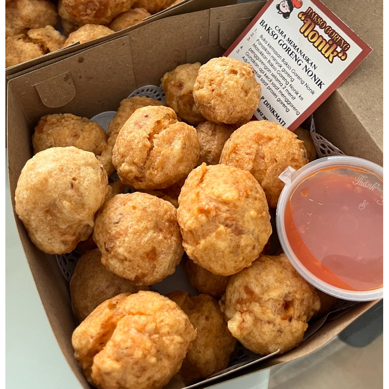 

BAKSO GORENG NONIK Frozen pack / isi 10bj