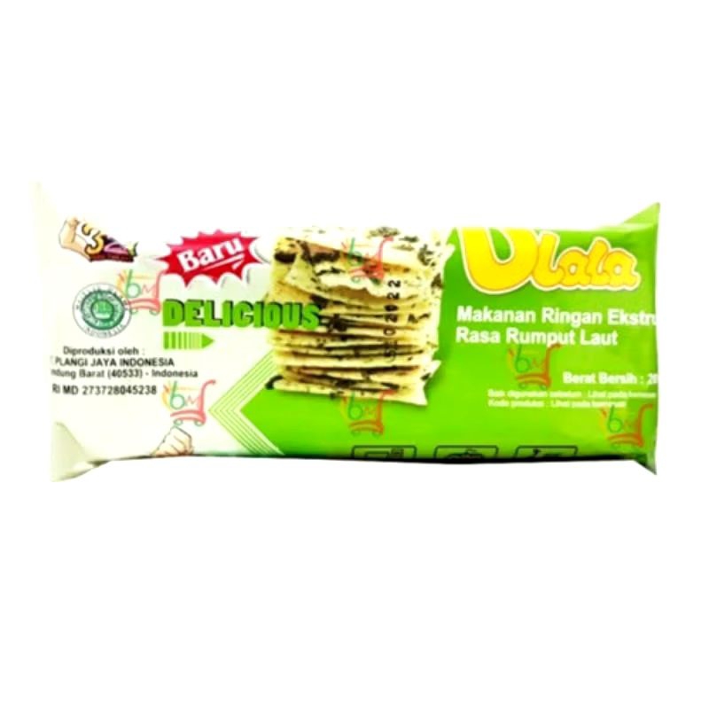 

Snack kentang rasa rumput laut Ulala 20gr x 3pcs