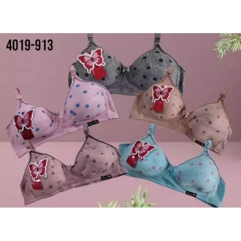 READY BRA BH JAMUR A01 TANPA BUSA TANPA KAWAT TRAINING BRA A107 / 107 warna sport polos VIRAY sport 