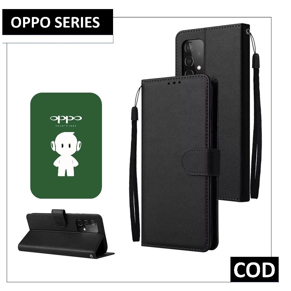 OPPO A9 | A91 | A92 | A94 | A95 | A96 | A98 Flip Casing Kulit Kesing Pelindung HP