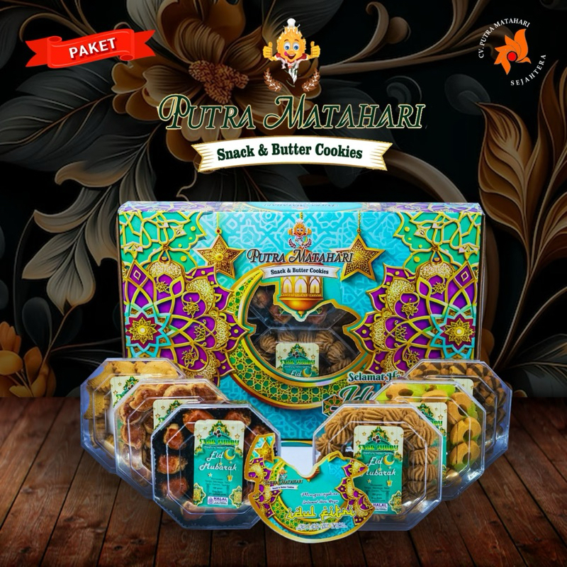 

HAMPERS LEBARAN | KUE KERING LEBARAN PUTRA MATAHARI TOPLES SEGI 8.