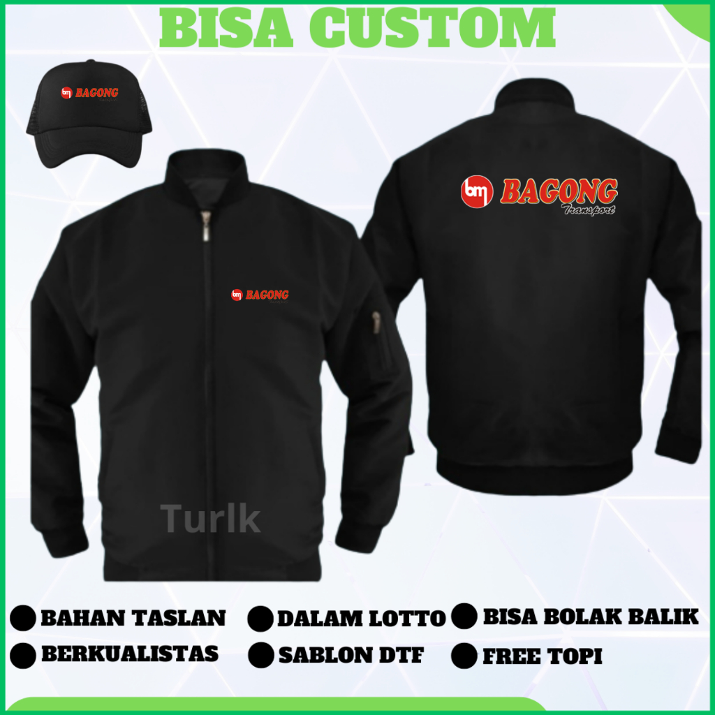 Jaket Bus Bagong Jaket Bomber Bus Bagong Custom