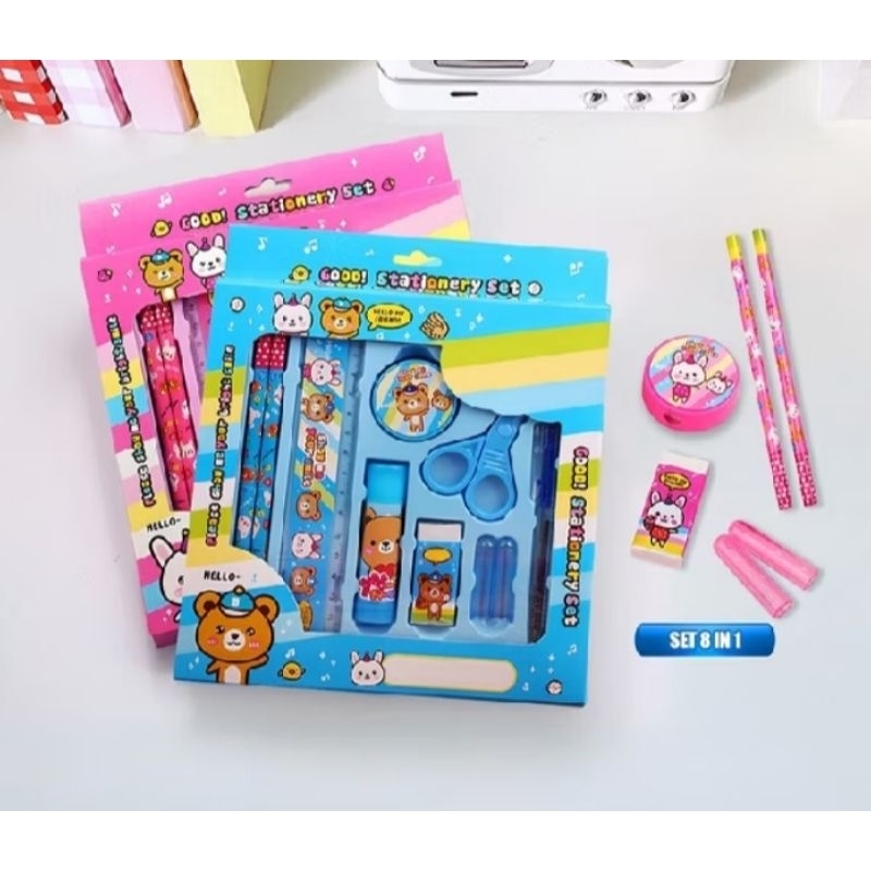 

[Ready] Alat Tulis 8in1