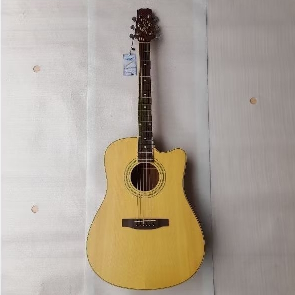 Gitar Akustik Elektrik Segovia DC-07GN with EQ Preamp (Acoustic Electric Guitar)