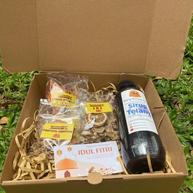 

HAMPERS LEBARAN PAKET RAYA 3 | HAMPERS UNIK | HAMPERS JAMU