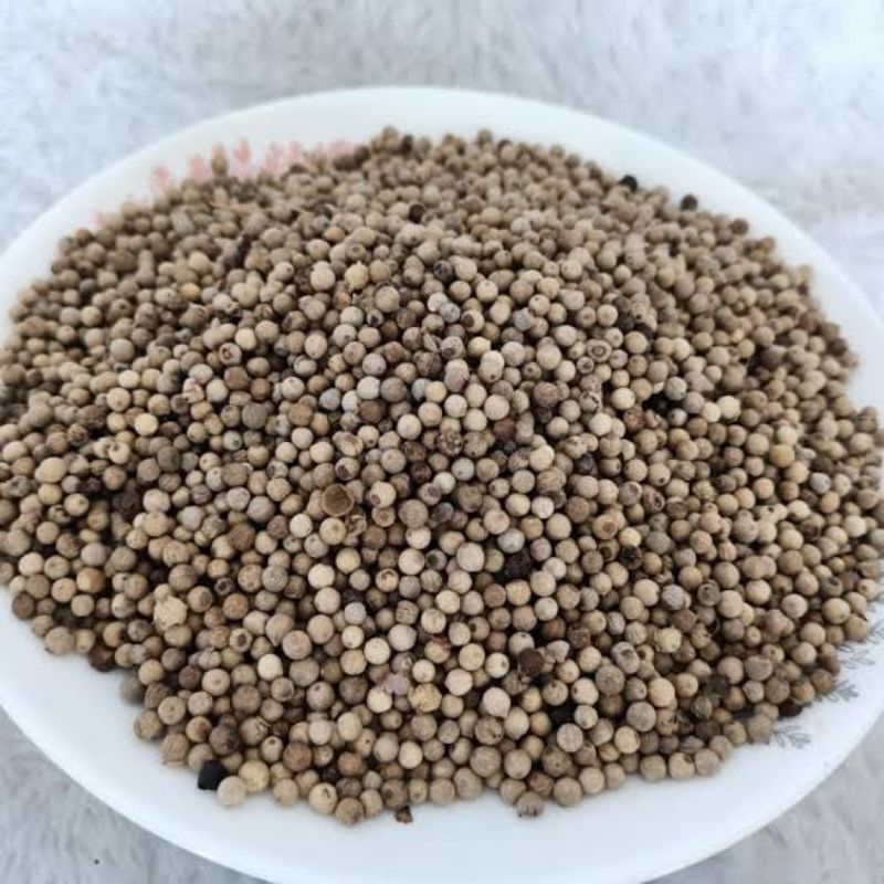 

Biji Lada Putih Merica Putih Ori White Pepper 1kg