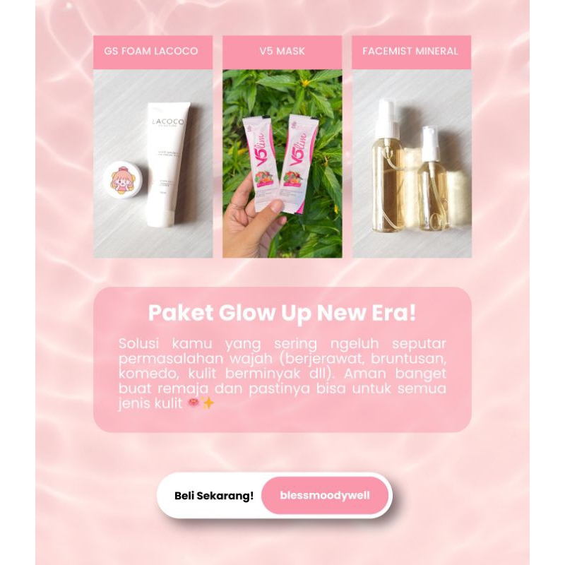 skincare paket glow up