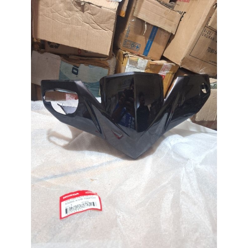 batok lampu depan honda vario 110 techno karbu original ahm honda 53205-kvb-t00POV hitam ungu