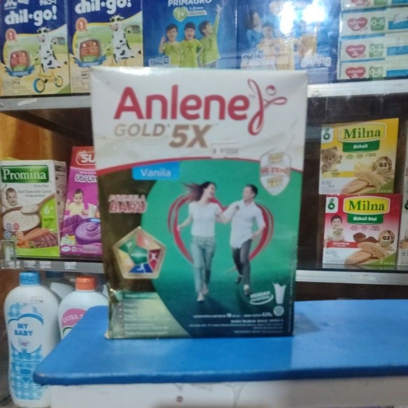 

Anlene gold 5X 620gr vanila