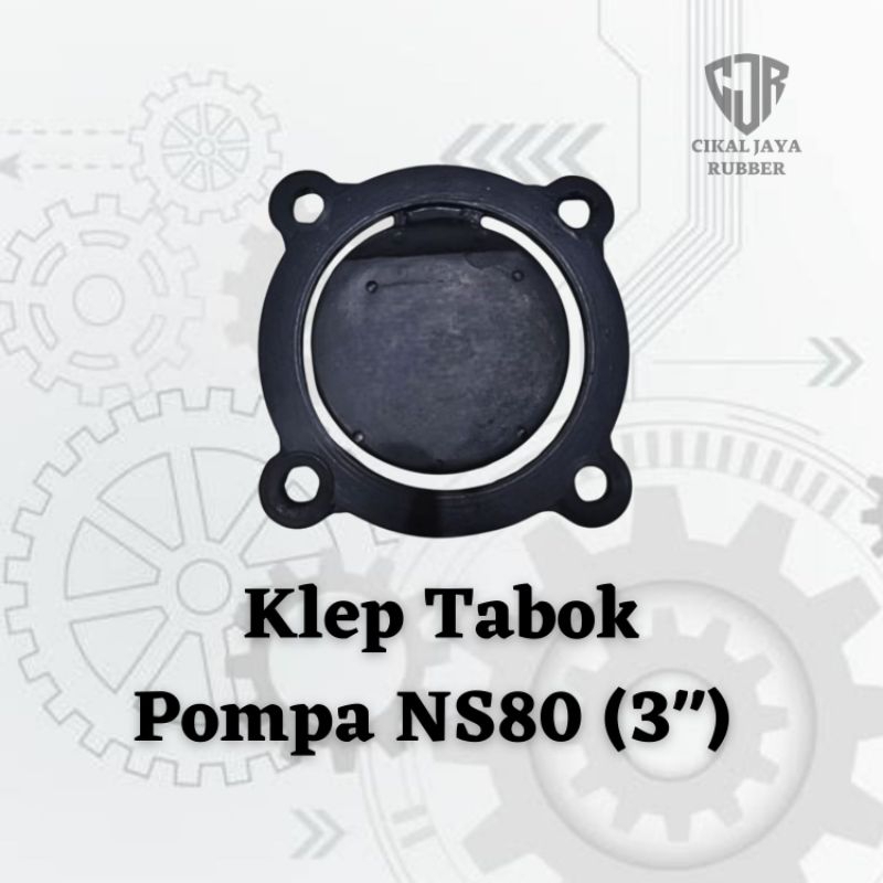 Karet Klep Pompa NS80 3" Klep Waterpump Pompa Air Irigasi