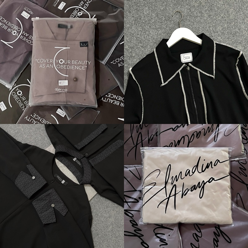 Elmadina Aljenna Sofni - Kemejabaya FK AM Luna Abaya Reverse Abaya Ghissa Series