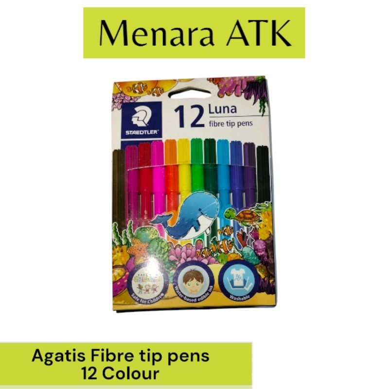 

Fibretip / spidol Staedtler 12 warna