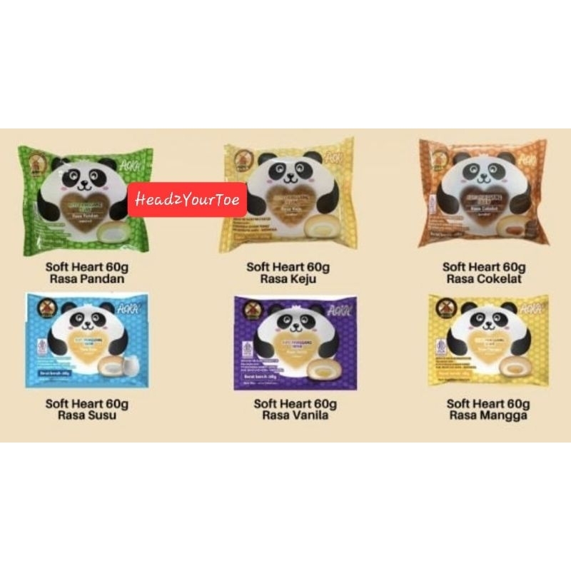 

Aoka Panda All Varian Coklat, Susu, Keju, Vanilla, Mangga, Pandan