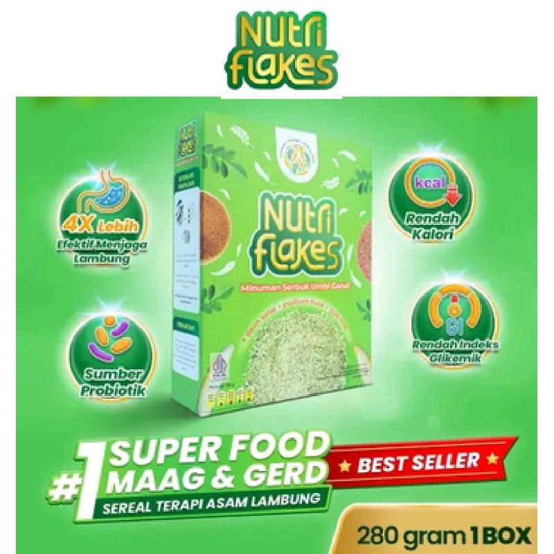 

Nutrifalkes sereal umbi Garut 280 gr