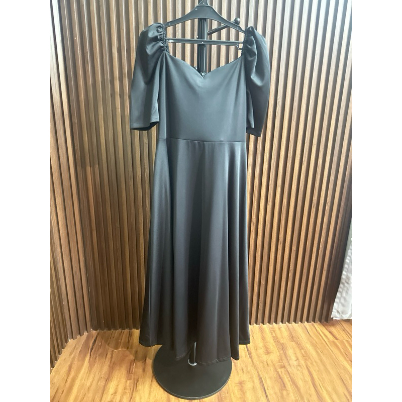 long dress hitam