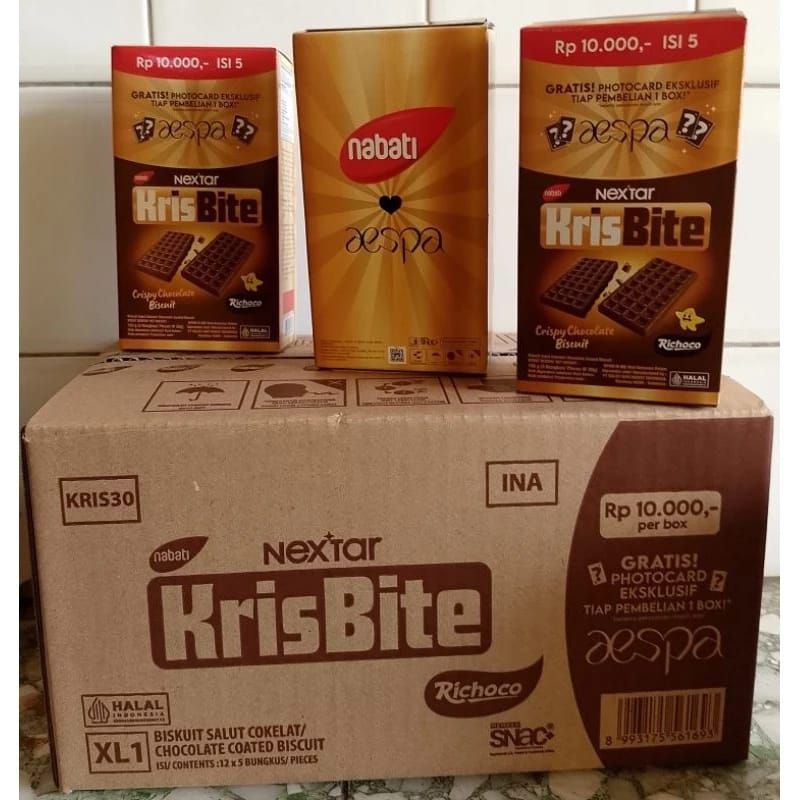 

NABATI KRISBITE AESPA |1 Karton isi 12 Box|NABATI GROUP