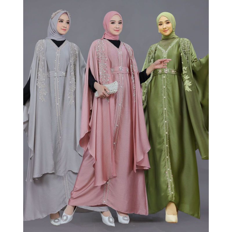 Set Outer Maharani (Gamis+Belt+Outer)