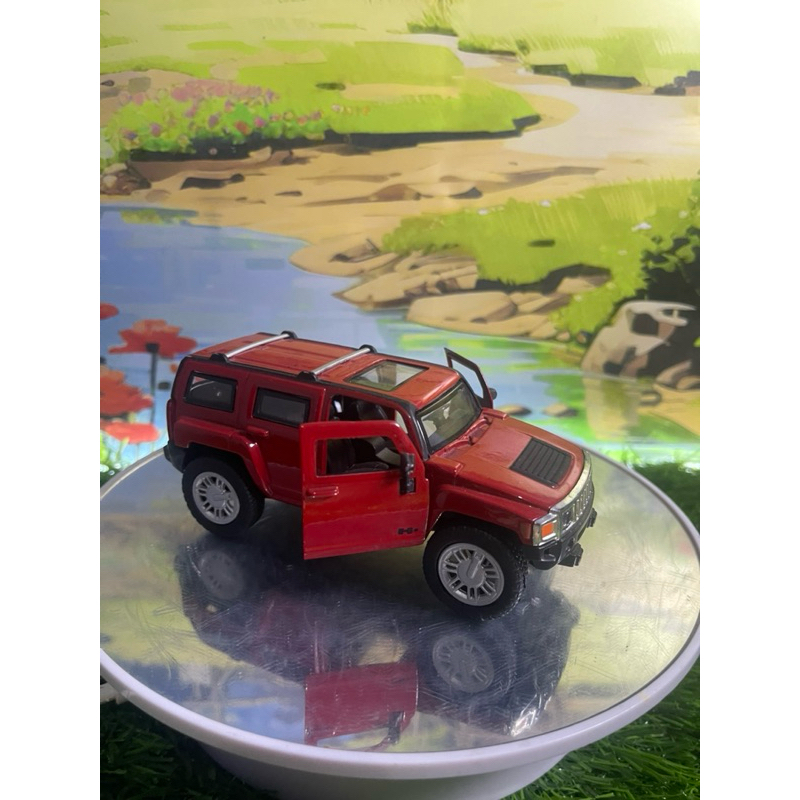 Flash Sale Termurah  Obral Murah Diecast Mobil Hummer H3 Skala 1:36 Brand saica Under License Hummer