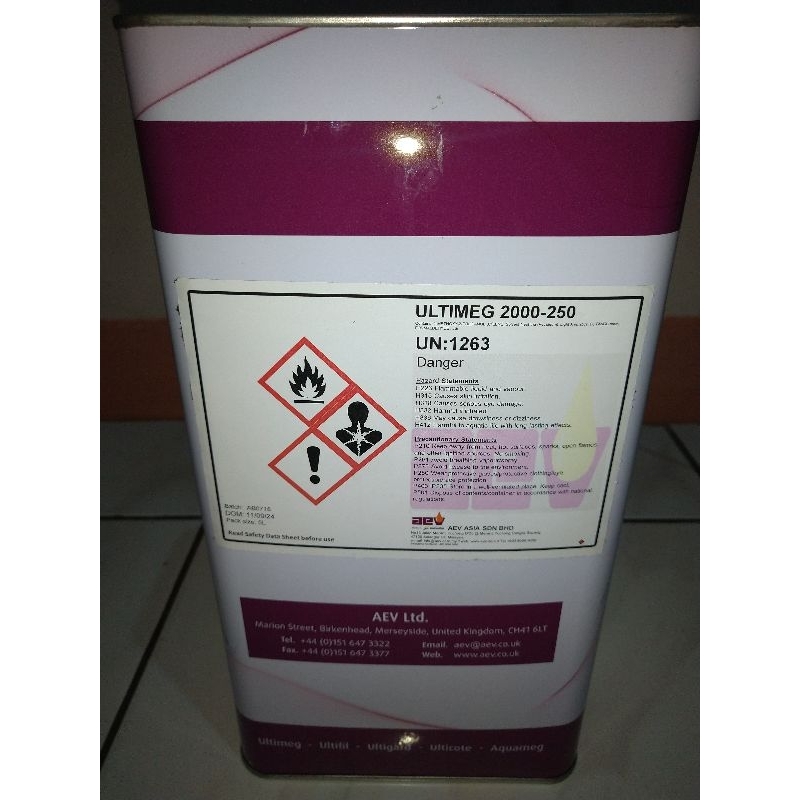 Varnish sirlak gulungan kompresor hermetic AEV ultimeg 2000/250