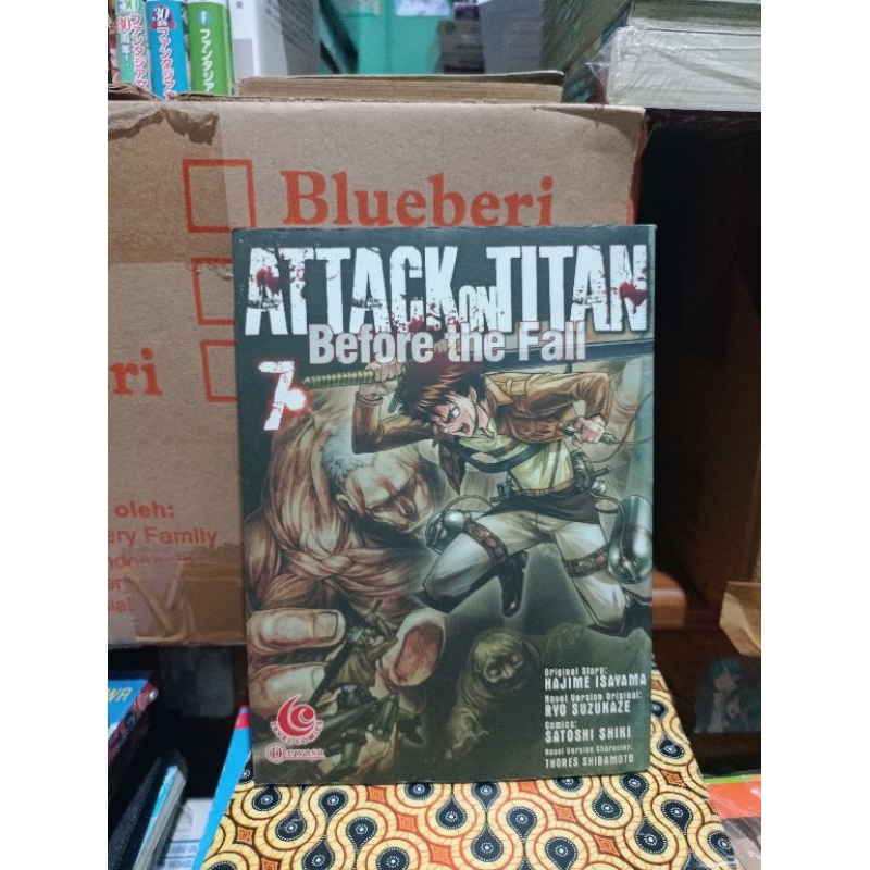 Komik attack on Titan before the fall 7 / komik attack on Titan before the fall vol 7