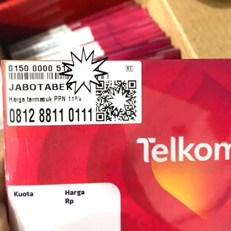 NOMOR CANTIK SIMPATI TELKOMSEL 4G 5G Bonus KUOTA 260GB (20GB PERBULAN SELAMA 1TAHUN) NOMER SIMPATI C
