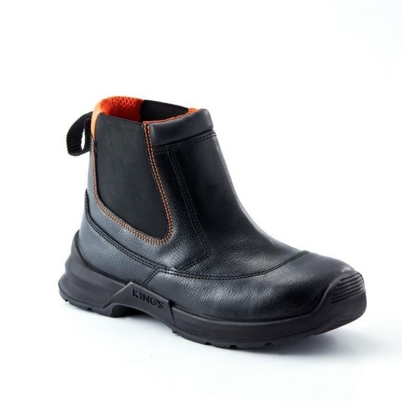 SEPATU SAFETY KINGS KULIT ASLI UJUNG BESI