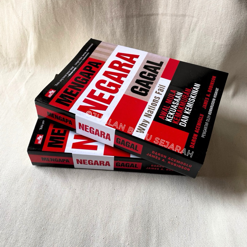 MENGAPA NEGARA GAGAL - WHY NATION FAIL - SEJARAH NEGARA - DARON ACEMOGLU