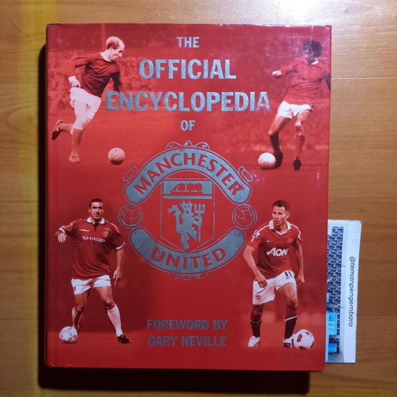 Buku The Official Encyclopedia of MANCHESTER UNITED Rare Langka