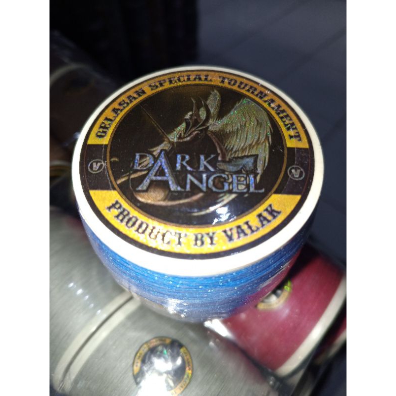 (1 pcs)Gelasan VALAK "DARK ANGEL" super silicone, molor, size 0.22 (original by VALAK FIRMANSYAH), k