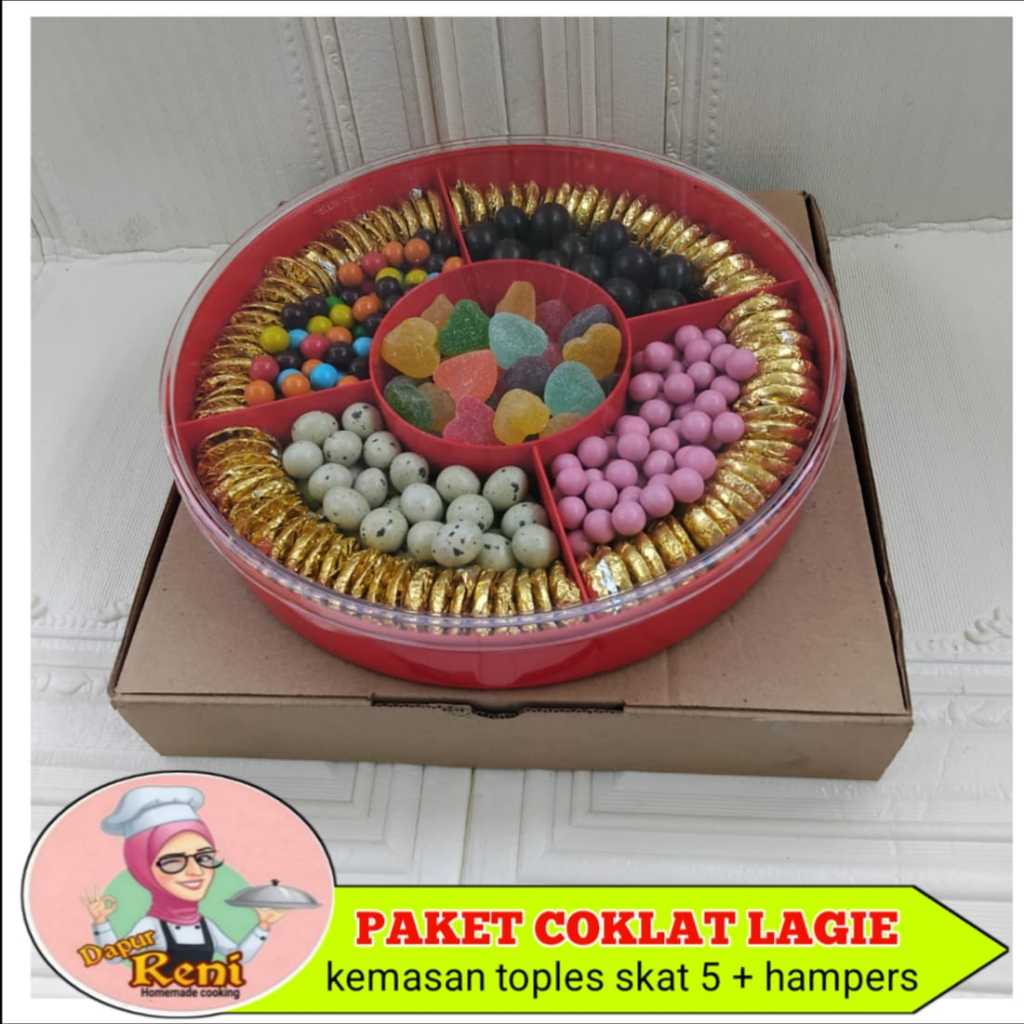 

Coklat lagie paket skat 5 + hampers/paket lebaran