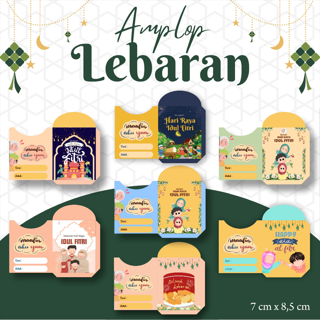 

Amplop Lebaran Terbaru Premium Sudah Di Lem Include Plastik