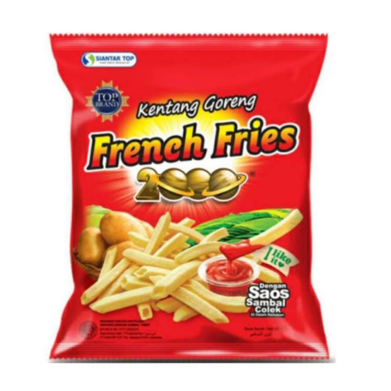 

Snack French Fries 2000 Prm/Premium/ Chiki French Fries 130g French Fries Kentang Goreng