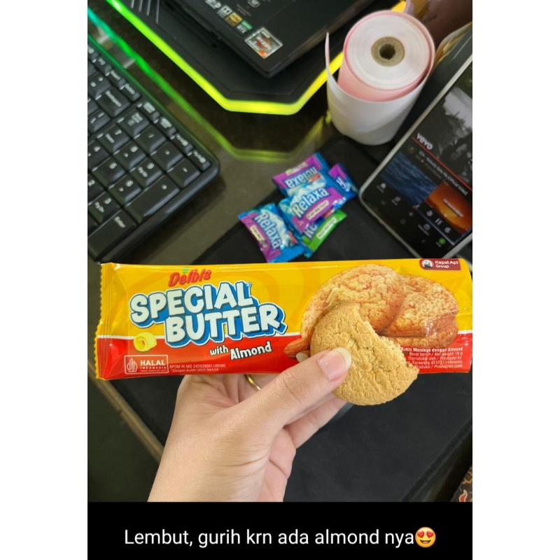 

Kukis butter almon 1000 an